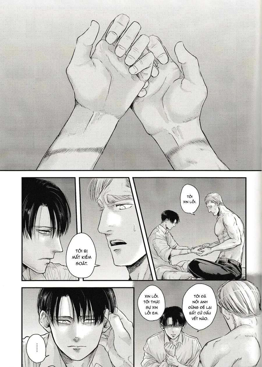 HentaiVN.net - Ảnh 37 - Chồng của người khác - Attack on Titan dj [Others’ Husbands] - Chap 2