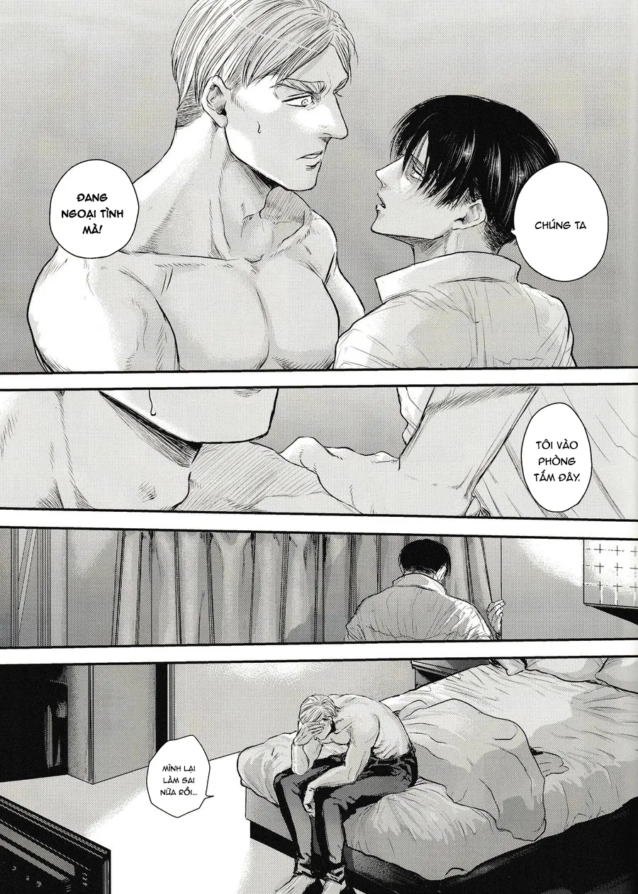 HentaiVN.net - Ảnh 39 - Chồng của người khác - Attack on Titan dj [Others’ Husbands] - Chap 2