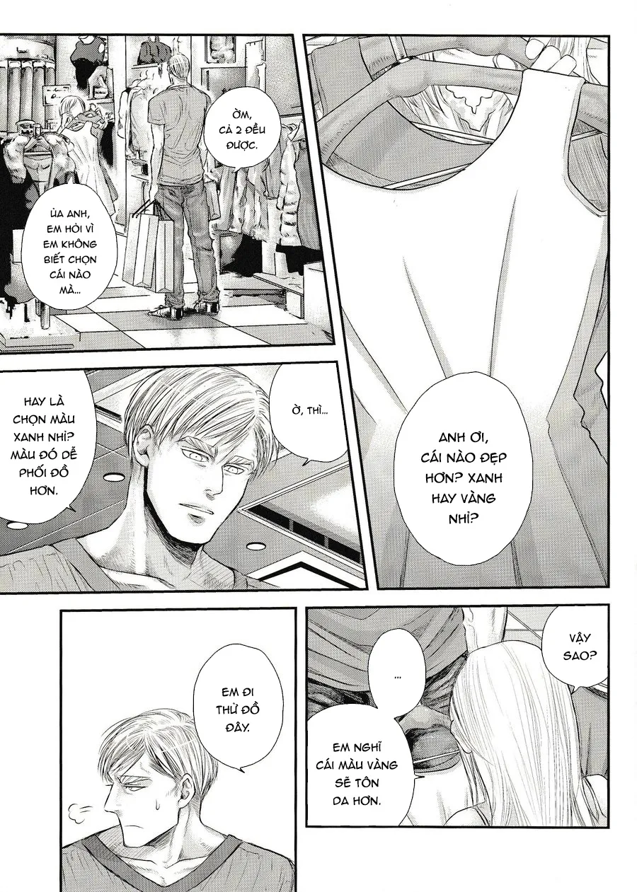 HentaiVN.net - Ảnh 5 - Chồng của người khác - Attack on Titan dj [Others’ Husbands] - Chap 2