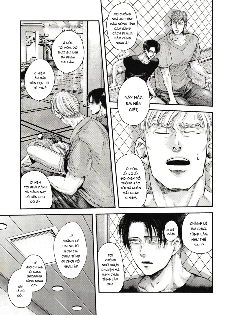 HentaiVN.net - Ảnh 7 - Chồng của người khác - Attack on Titan dj [Others’ Husbands] - Chap 2