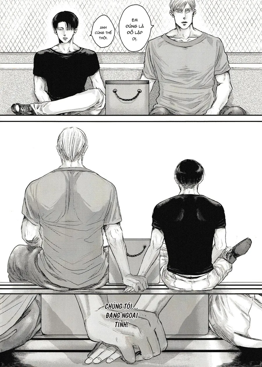 HentaiVN.net - Ảnh 8 - Chồng của người khác - Attack on Titan dj [Others’ Husbands] - Chap 2