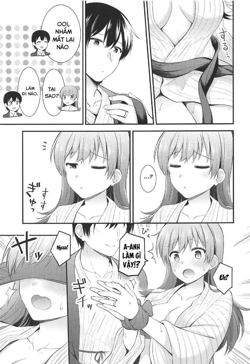 HentaiVN.net - Ảnh 12 - Ooi to Yoru no Ryokan Date [Night Date with Ooi in an Inn] - Chap 1