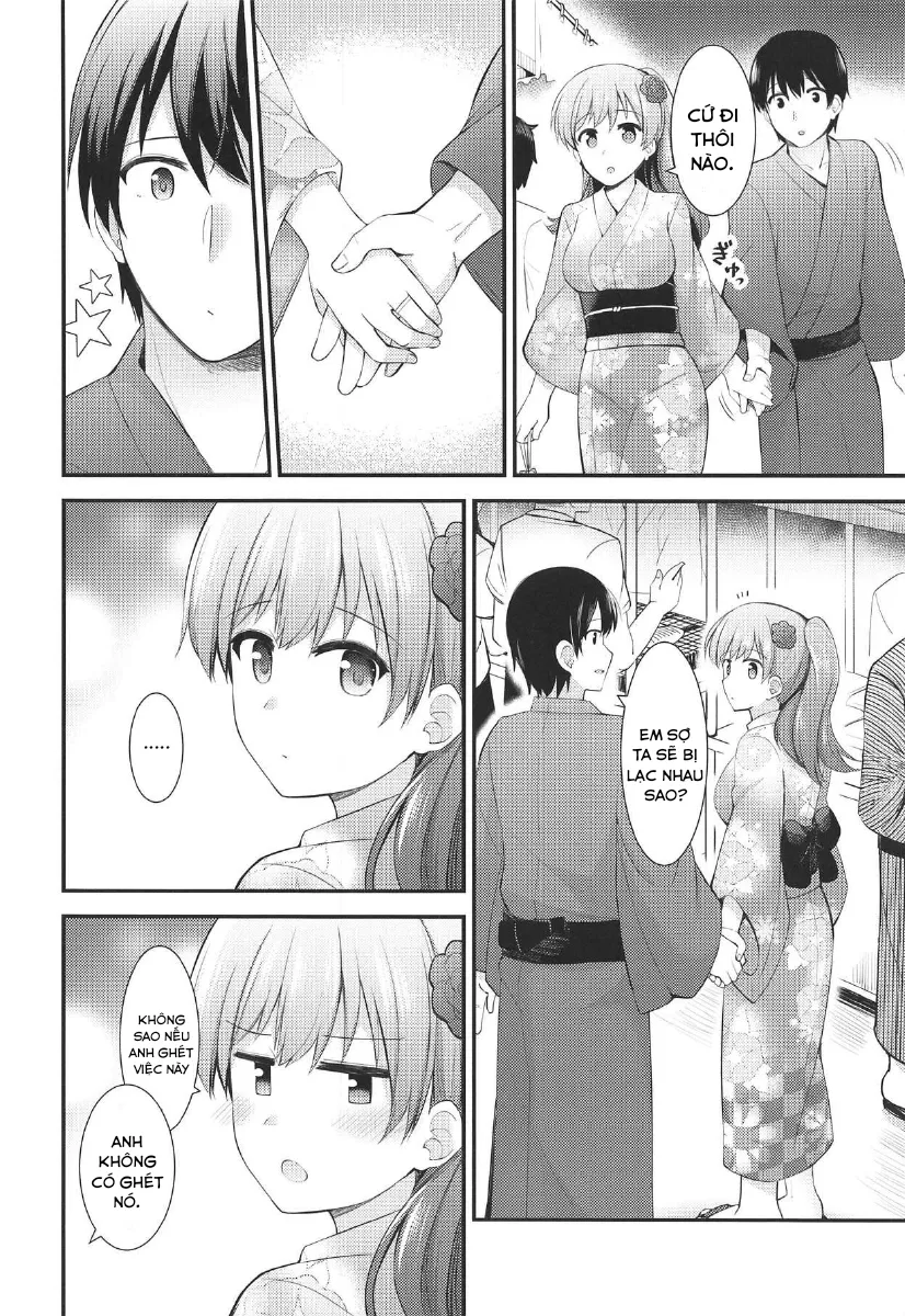 HentaiVN.net - Ảnh 3 - Ooi to Yoru no Ryokan Date [Night Date with Ooi in an Inn] - Chap 1