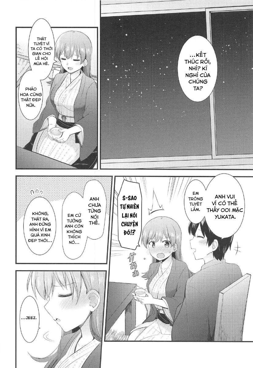 HentaiVN.net - Ảnh 7 - Ooi to Yoru no Ryokan Date [Night Date with Ooi in an Inn] - Chap 1