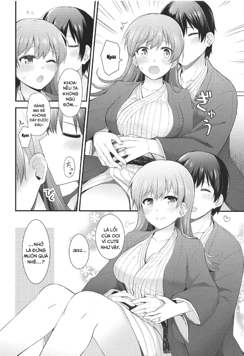 HentaiVN.net - Ảnh 9 - Ooi to Yoru no Ryokan Date [Night Date with Ooi in an Inn] - Chap 1