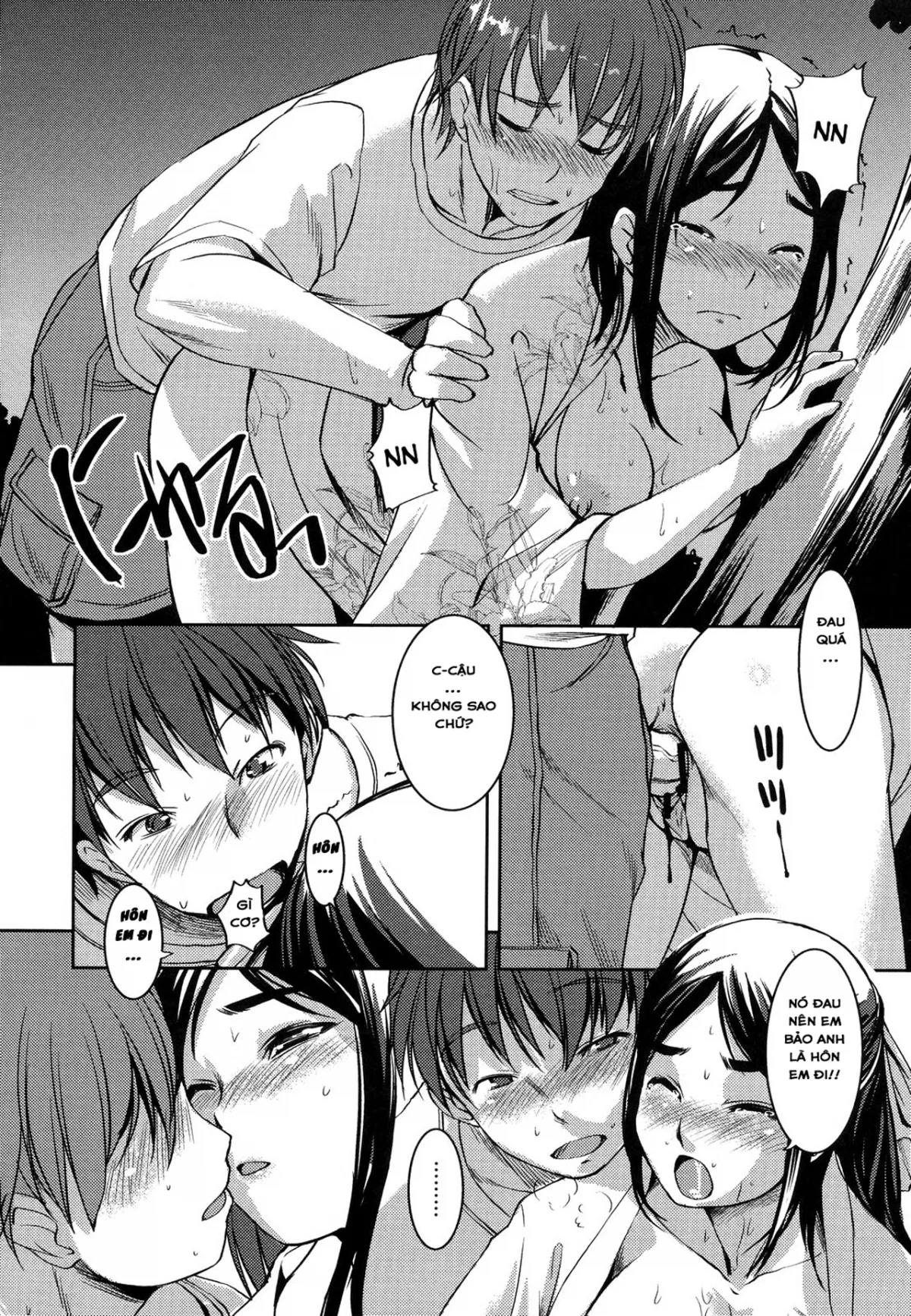 HentaiVN.net - Ảnh 19 - Ý Trời Cho Anh Bắn Pháo Hoa Vào Bụng Em! [One The Night of The Fireworks] - Chap 1