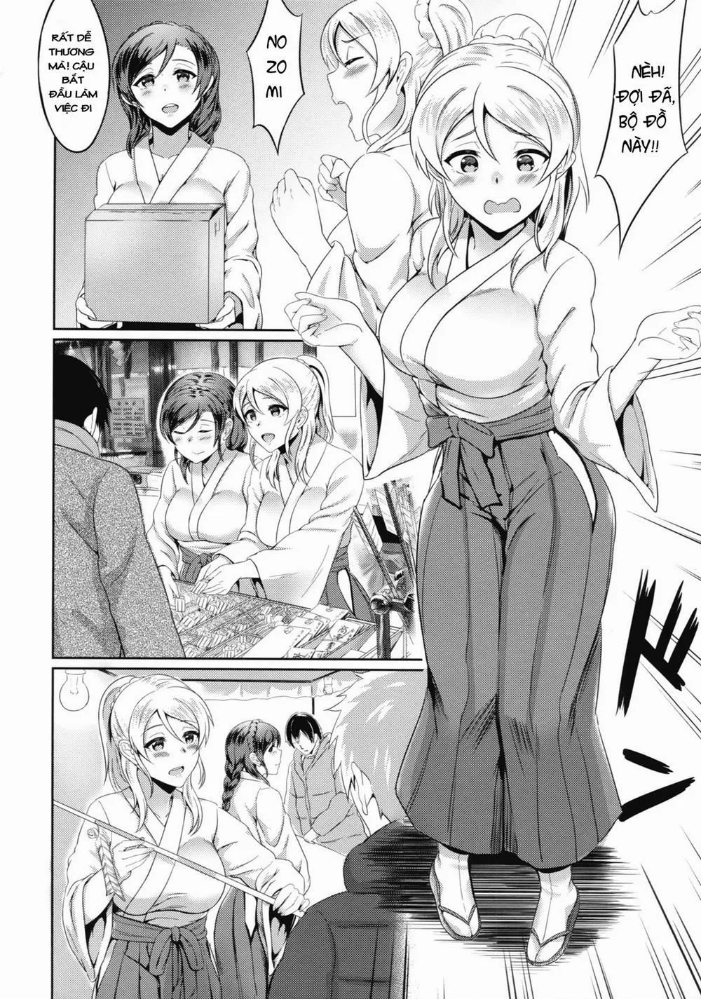 HentaiVN.net - Ảnh 16 - Omoi ga Kasanaru Made (Love Live!) - Chap 1