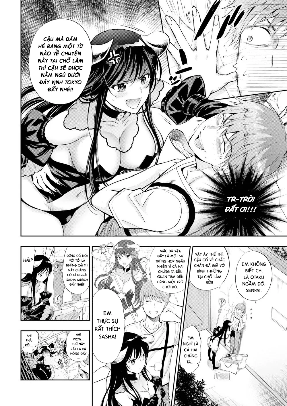 HentaiVN.net - Ảnh 3 - She’s a Different Person on Sunday - Chap 1