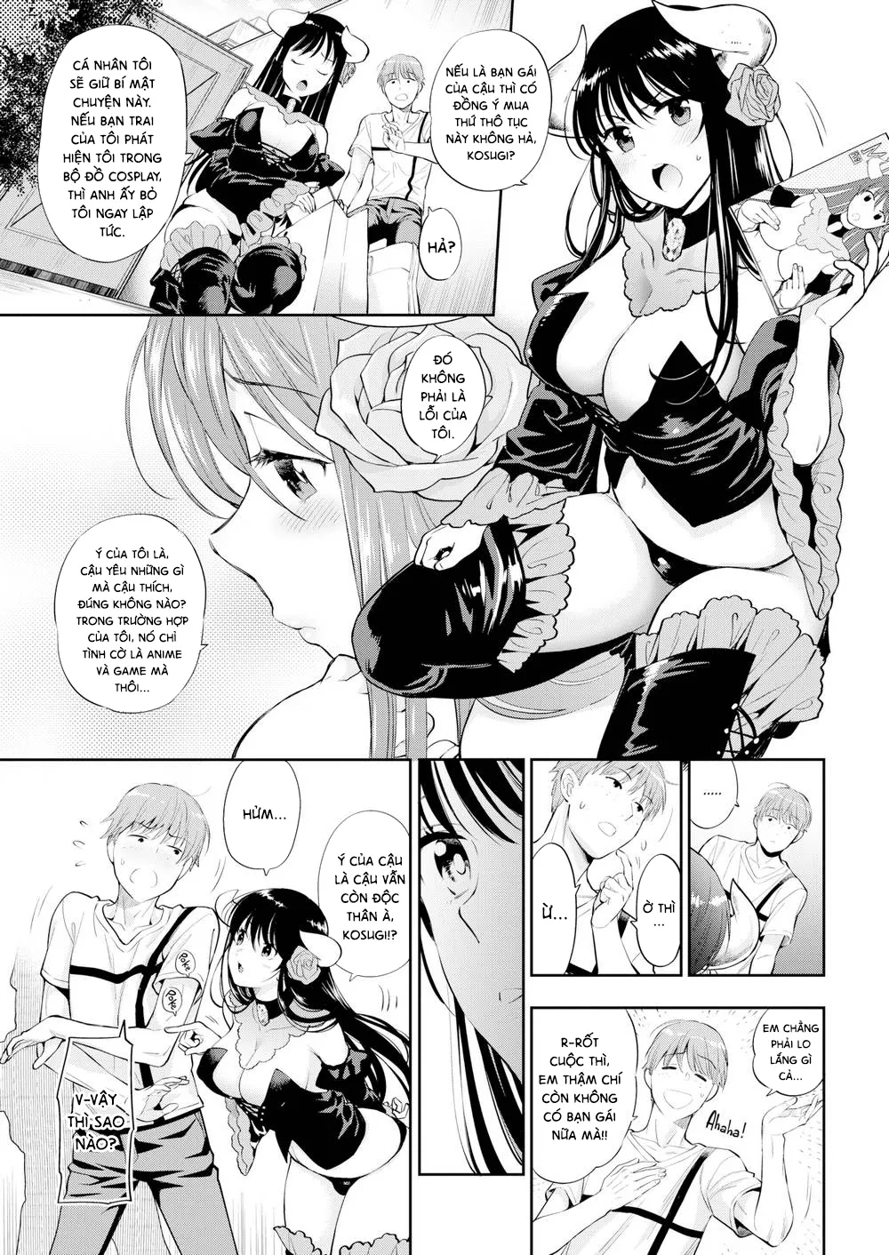 HentaiVN.net - Ảnh 4 - She’s a Different Person on Sunday - Chap 1