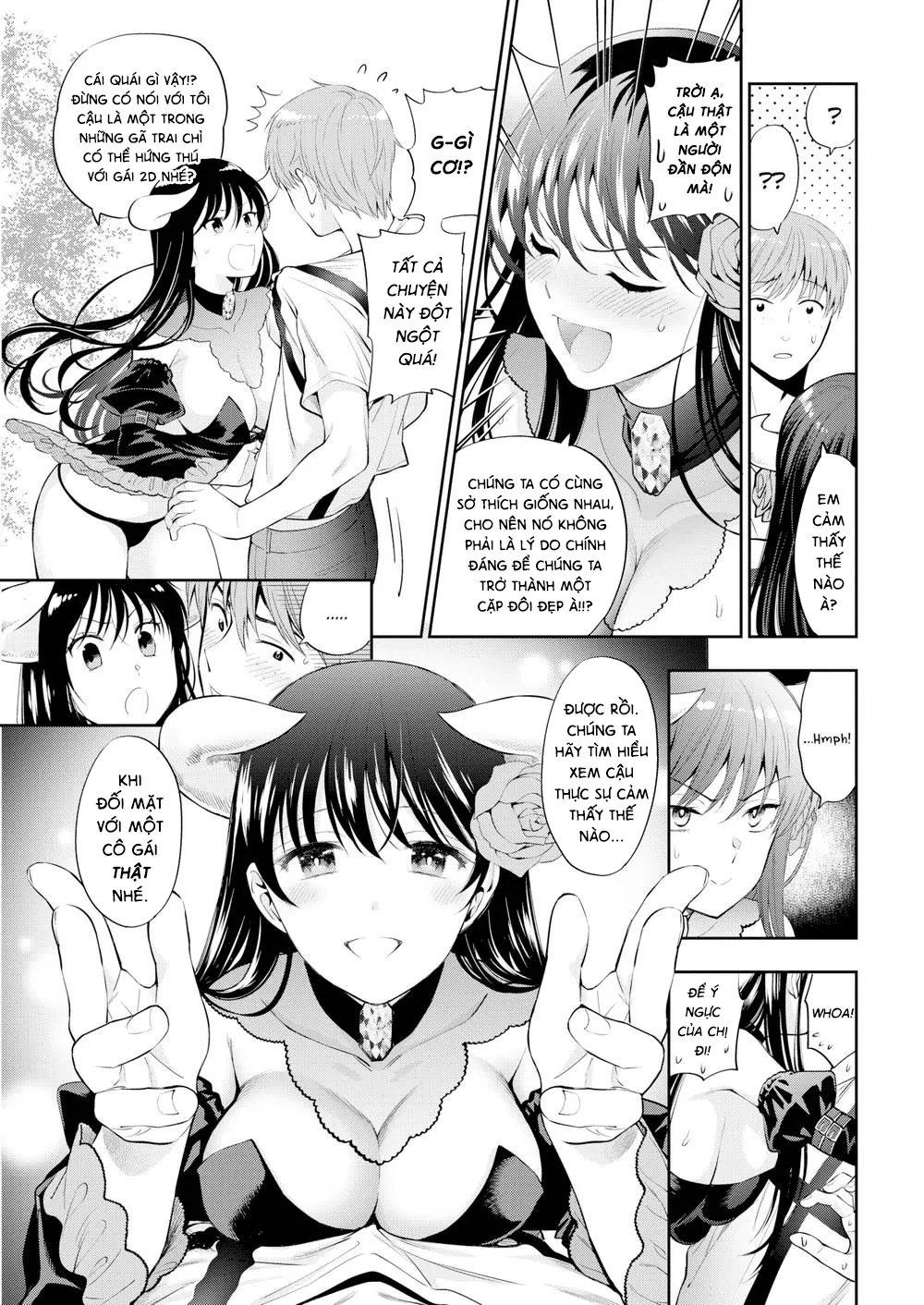 HentaiVN.net - Ảnh 6 - She’s a Different Person on Sunday - Chap 1