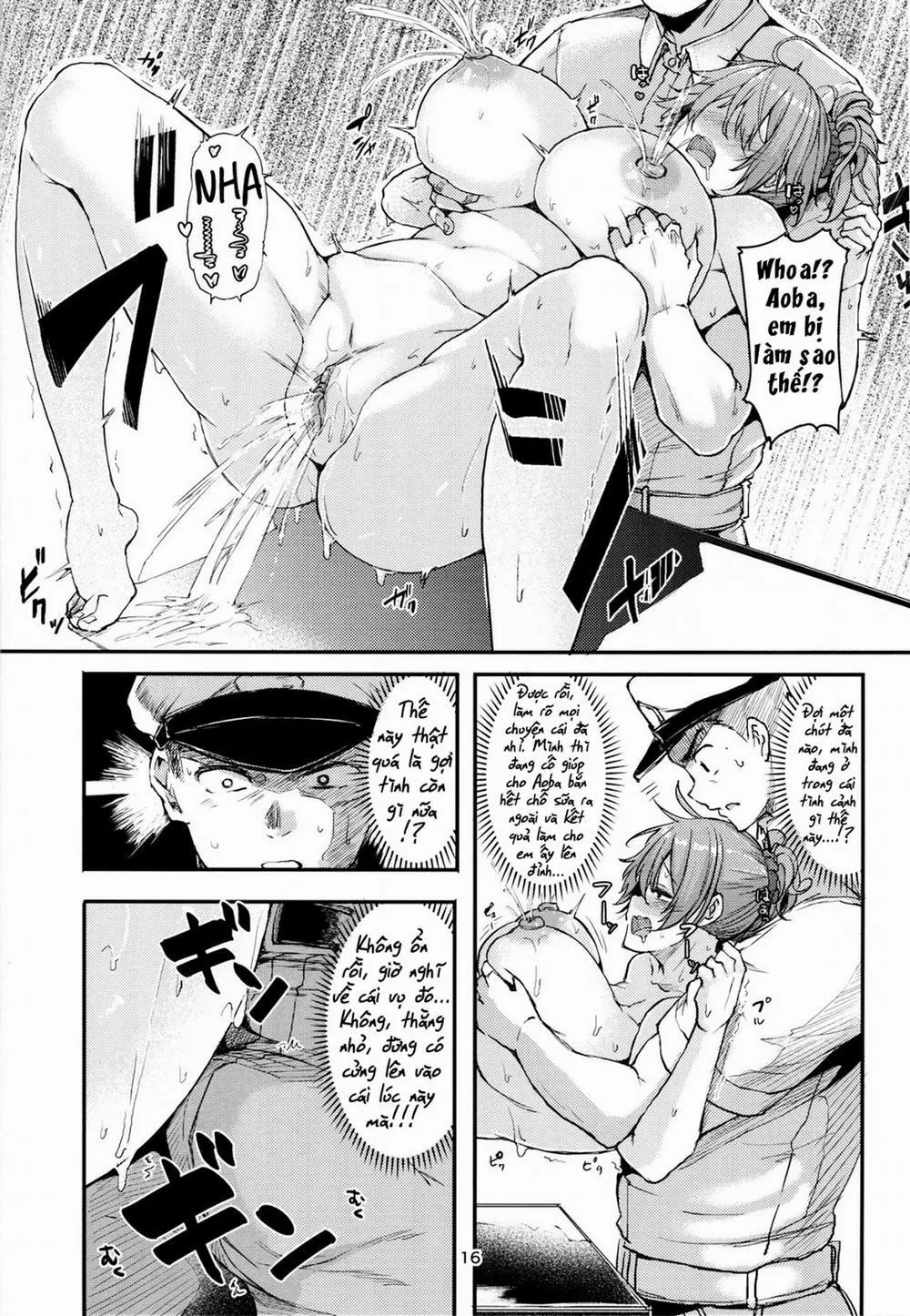 HentaiVN.net - Ảnh 15 - Motto X3 Aobax! Aoba Shiborarechaimasu!? (Kantai Collection) - Chap 1