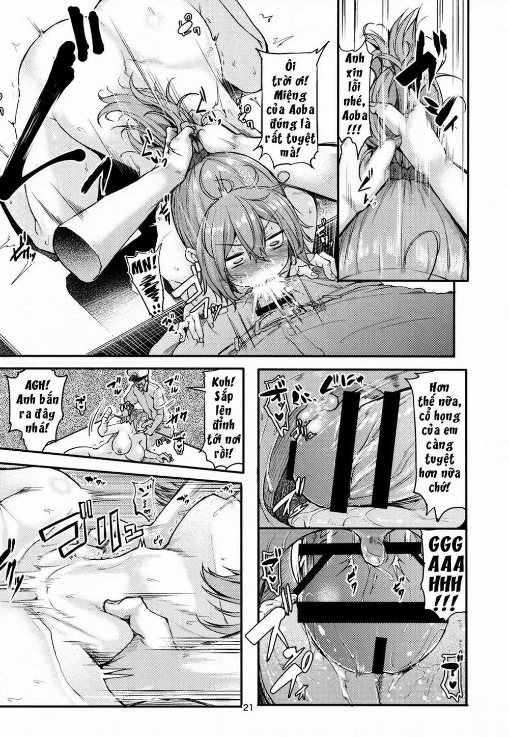 HentaiVN.net - Ảnh 20 - Motto X3 Aobax! Aoba Shiborarechaimasu!? (Kantai Collection) - Chap 1