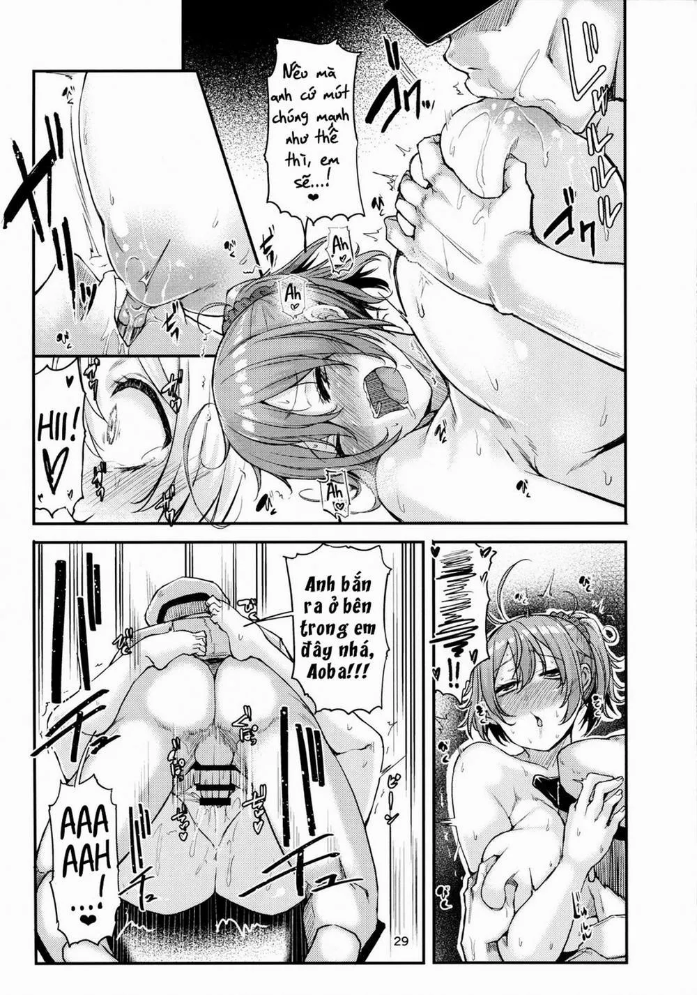 HentaiVN.net - Ảnh 28 - Motto X3 Aobax! Aoba Shiborarechaimasu!? (Kantai Collection) - Chap 1