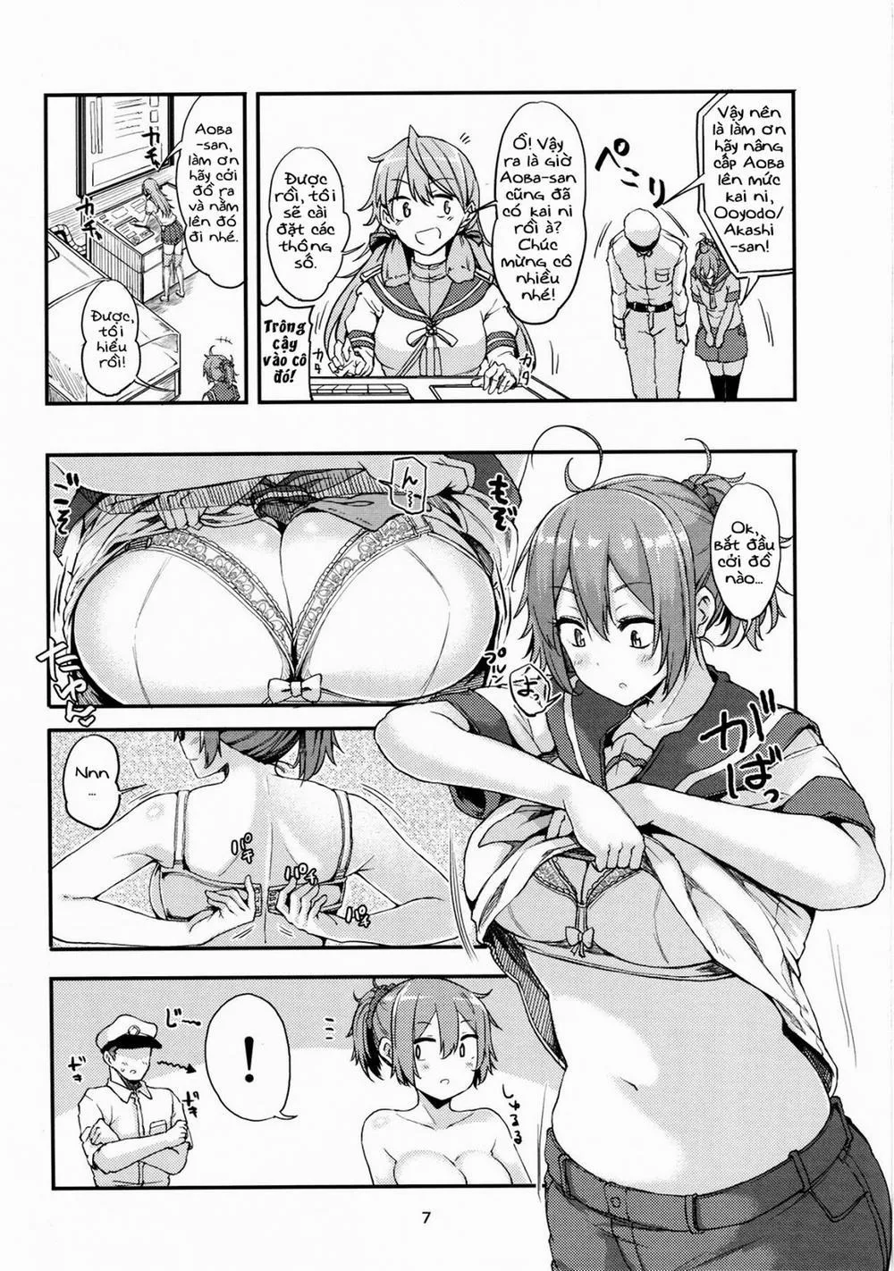 HentaiVN.net - Ảnh 6 - Motto X3 Aobax! Aoba Shiborarechaimasu!? (Kantai Collection) - Chap 1