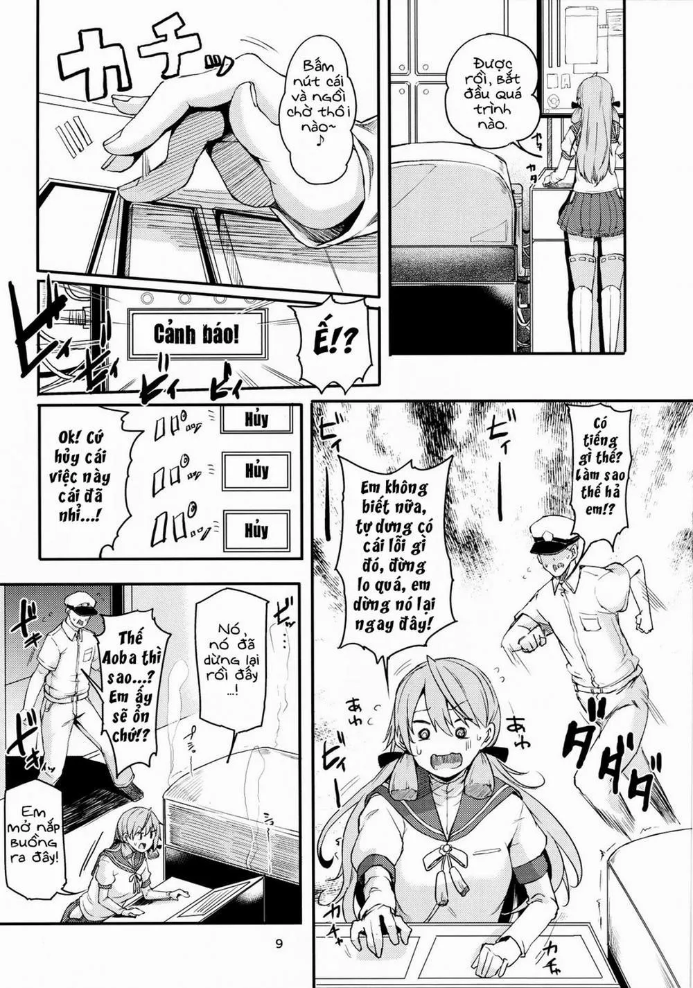 HentaiVN.net - Ảnh 8 - Motto X3 Aobax! Aoba Shiborarechaimasu!? (Kantai Collection) - Chap 1