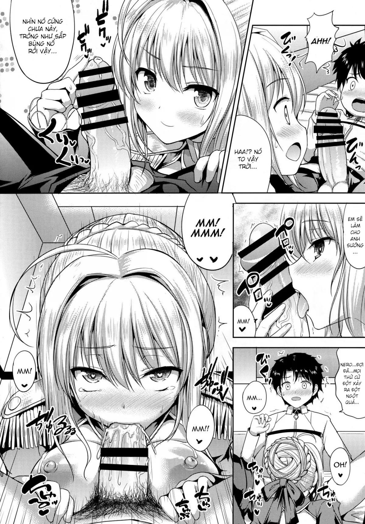 HentaiVN.net - Ảnh 9 - Nero-chama ga Osotte Kita!! (Fate/Grand Order) [Nero-chama ga Osotte Kita!! (Fate/Grand Order)] - Chap 1
