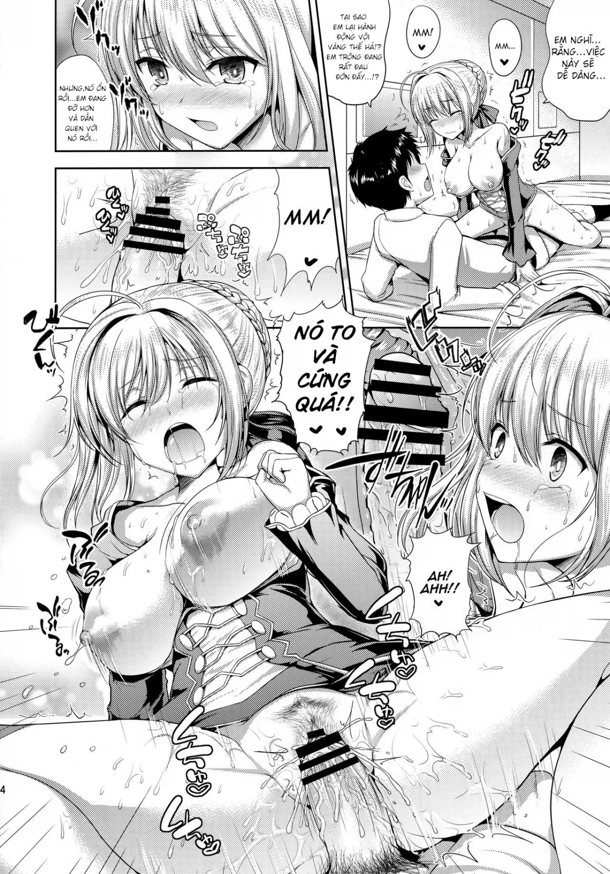 HentaiVN.net - Ảnh 13 - Nero-chama ga Osotte Kita!! (Fate/Grand Order) [Nero-chama ga Osotte Kita!! (Fate/Grand Order)] - Chap 1