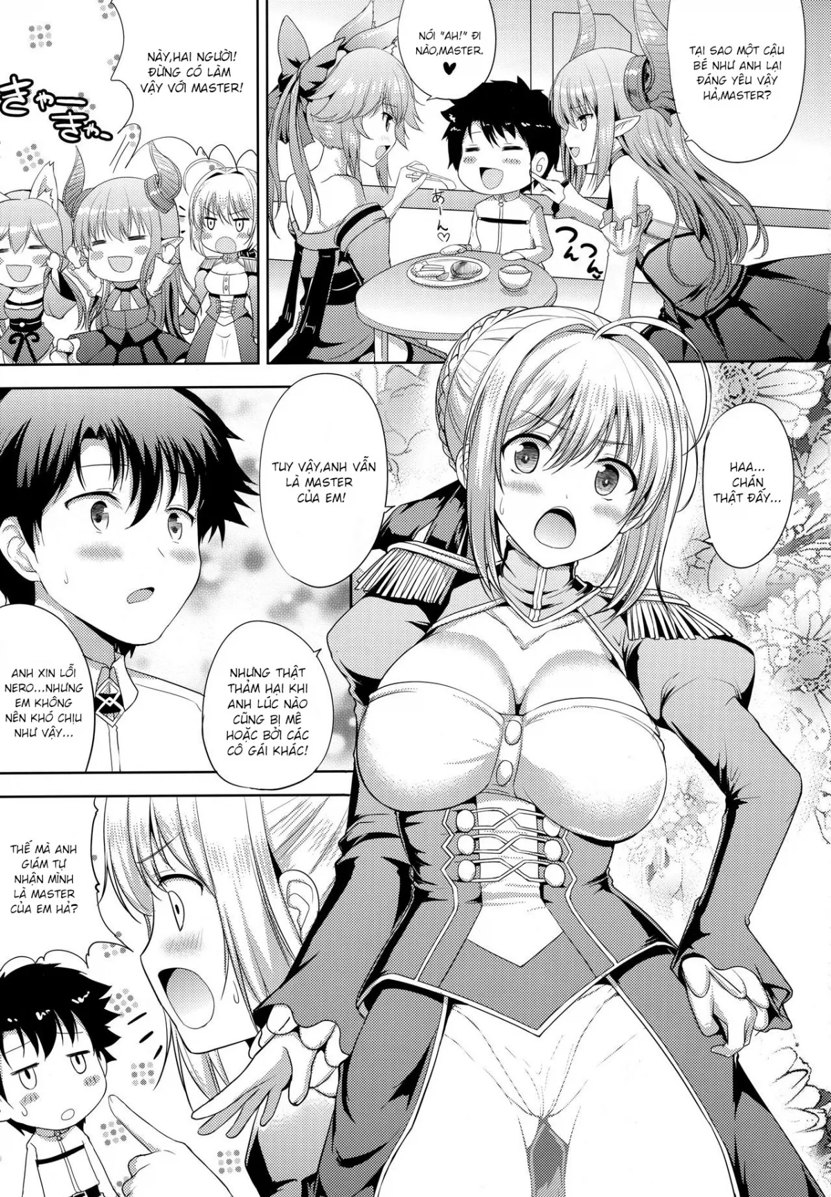 HentaiVN.net - Ảnh 4 - Nero-chama ga Osotte Kita!! (Fate/Grand Order) [Nero-chama ga Osotte Kita!! (Fate/Grand Order)] - Chap 1