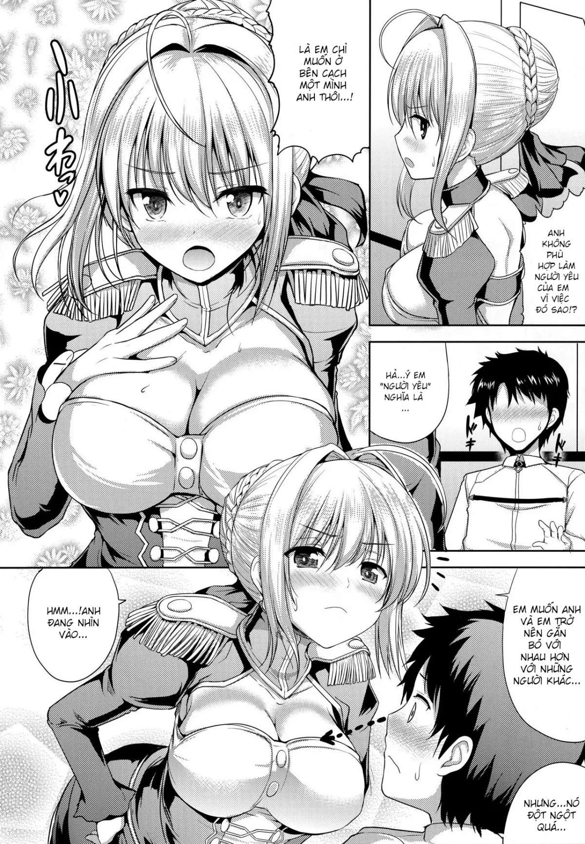 HentaiVN.net - Ảnh 5 - Nero-chama ga Osotte Kita!! (Fate/Grand Order) [Nero-chama ga Osotte Kita!! (Fate/Grand Order)] - Chap 1