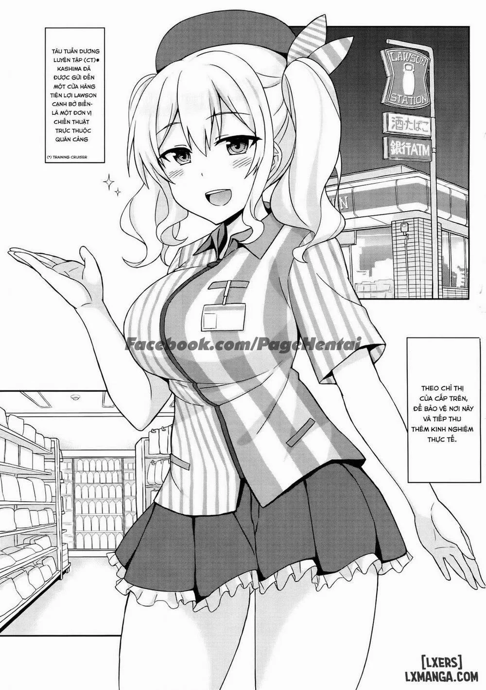 HentaiVN.net - Ảnh 3 - Shinya no Lawson de Kashima to Ikenaikoto Shimasen - Chap 1
