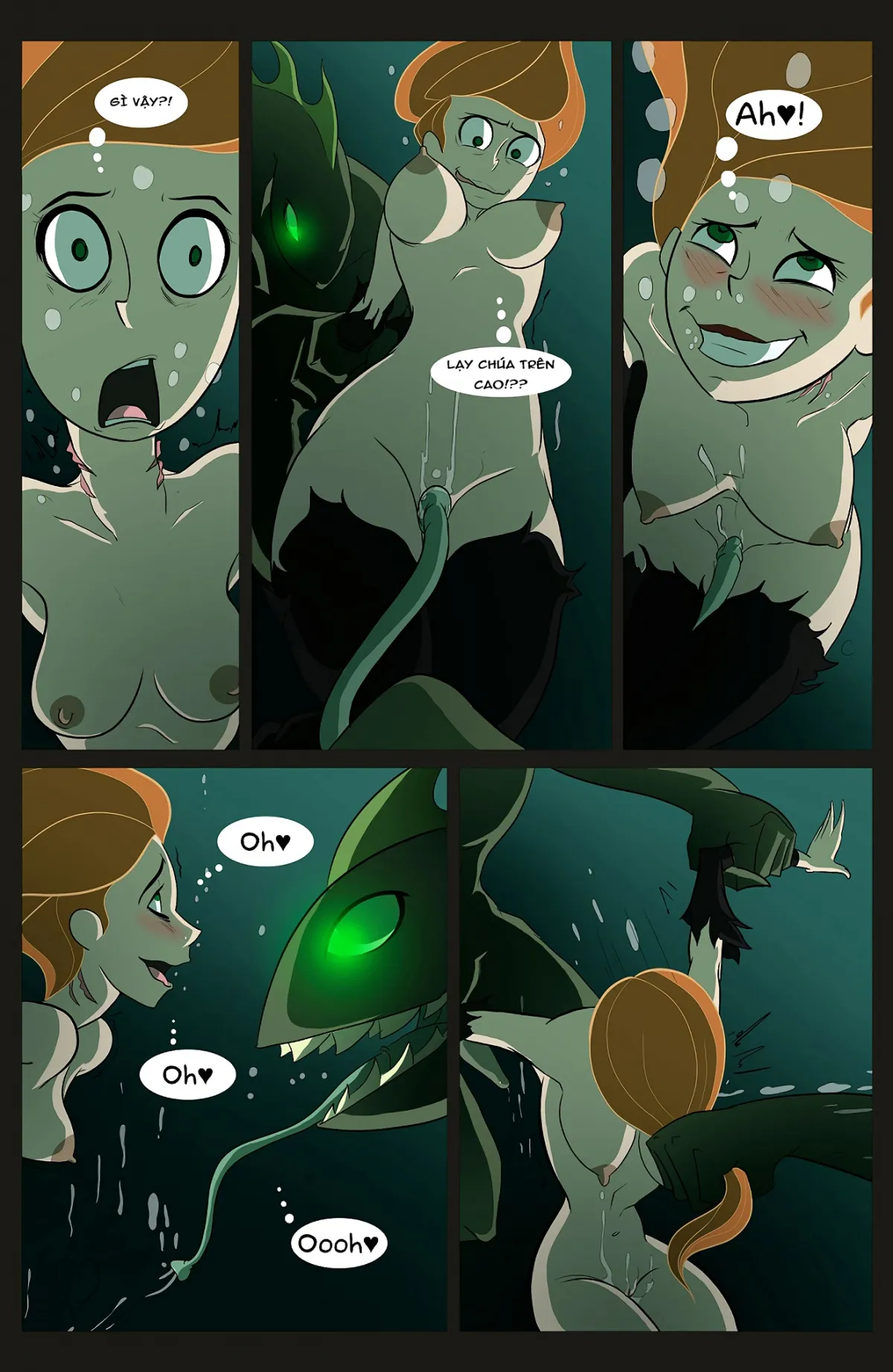 HentaiVN.net - Ảnh 15 - Kim Possible - Chìm Dưới Biển Sâu! [Call of Kimthulu] - Chap 1