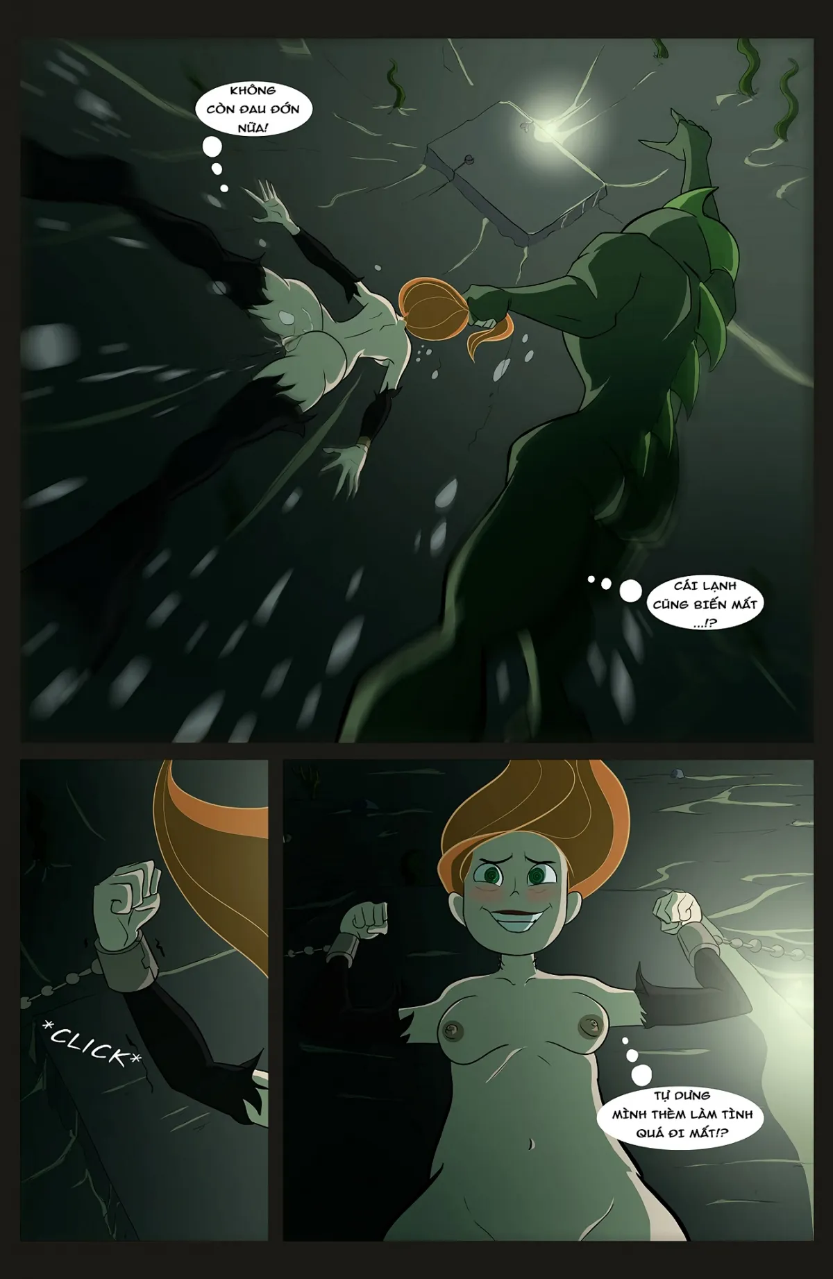 HentaiVN.net - Ảnh 16 - Kim Possible - Chìm Dưới Biển Sâu! [Call of Kimthulu] - Chap 1
