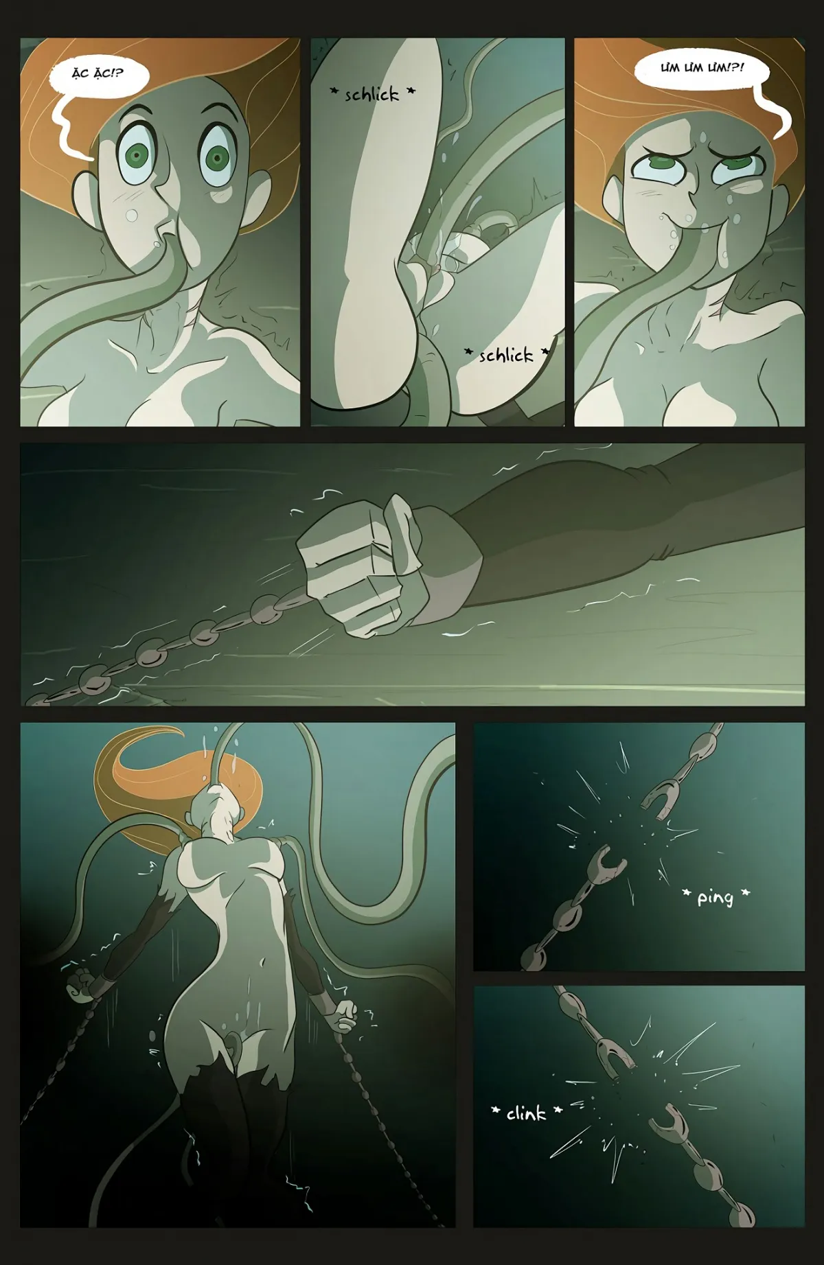 HentaiVN.net - Ảnh 20 - Kim Possible - Chìm Dưới Biển Sâu! [Call of Kimthulu] - Chap 1