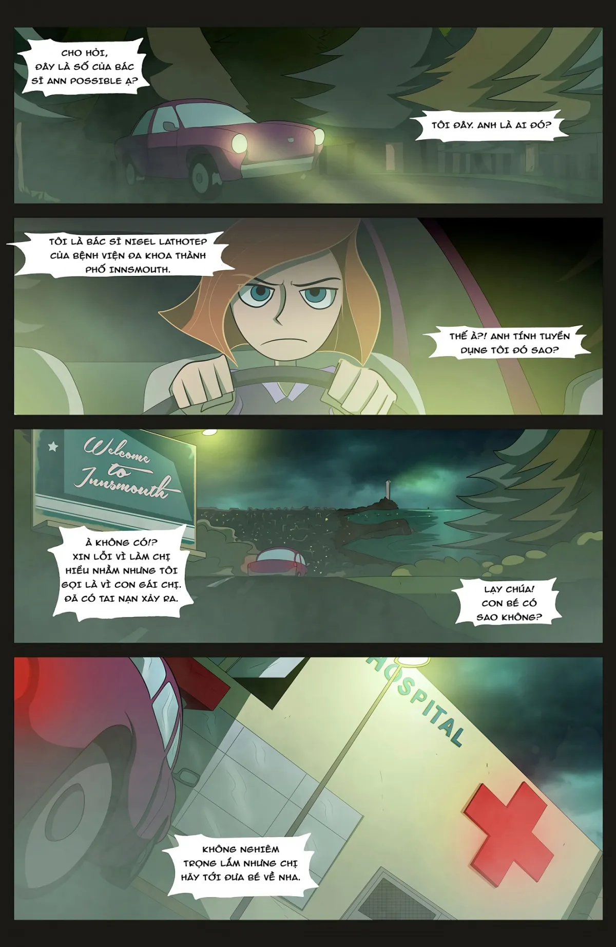 HentaiVN.net - Ảnh 23 - Kim Possible - Chìm Dưới Biển Sâu! [Call of Kimthulu] - Chap 1