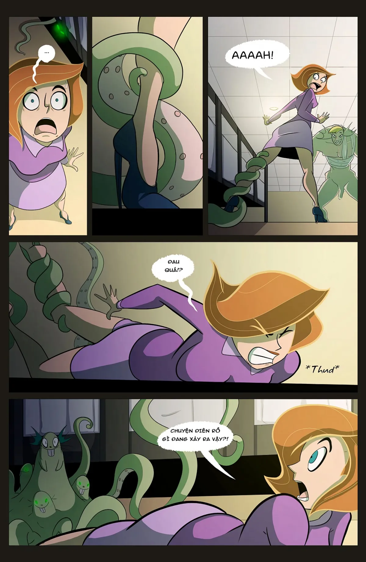 HentaiVN.net - Ảnh 26 - Kim Possible - Chìm Dưới Biển Sâu! [Call of Kimthulu] - Chap 1