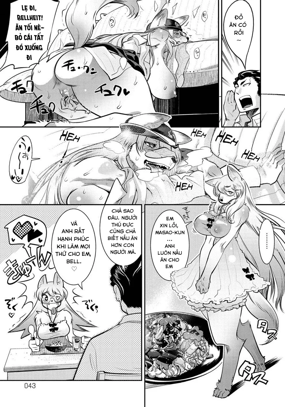 HentaiVN.net - Ảnh 14 - Kyun kyun koon - Chap 1