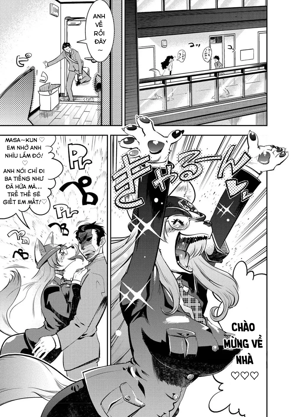 HentaiVN.net - Ảnh 8 - Kyun kyun koon - Chap 1