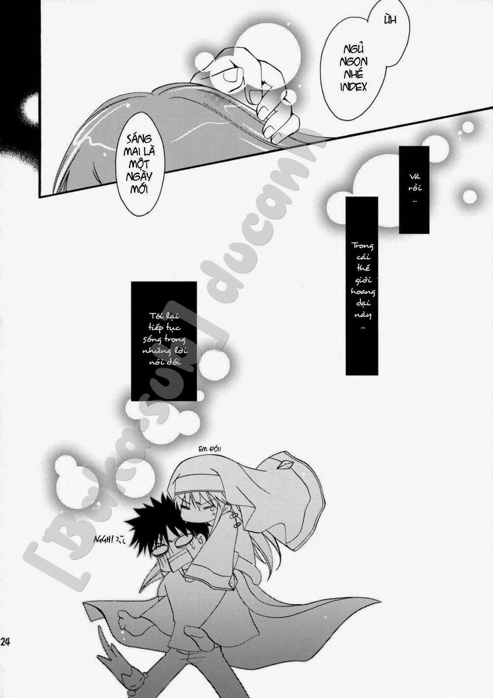 HentaiVN.net - Ảnh 23 - Tengoku Yori Yaban - WILDER THAN BLUE HEAVEN (Toaru Majutsu No Index) [Tengoku Yori Yaban ～WILDER THAN BLUE HEAVEN～] - Chap 1