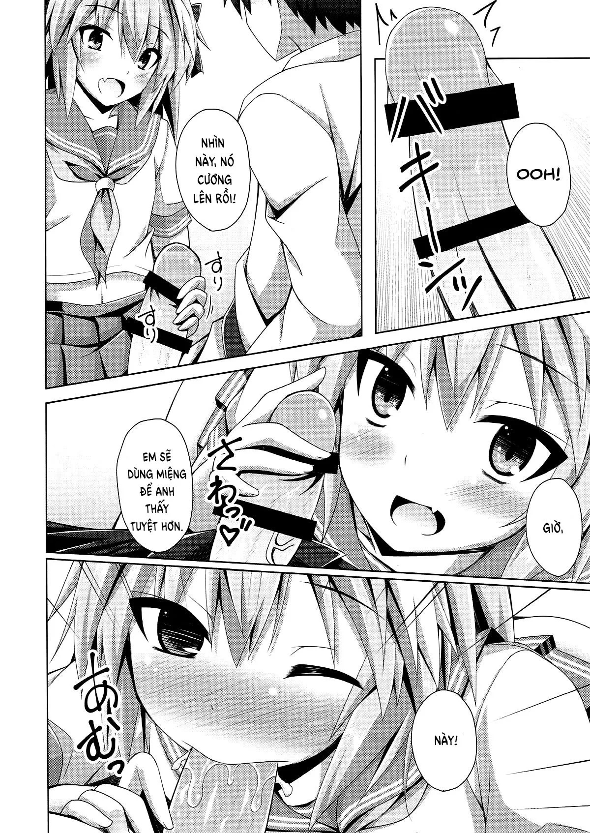 HentaiVN.net - Ảnh 7 - Onnanoko Janai kara Kowakunai yo [オンナノコじゃないからコワくないよ？] - Chap 1