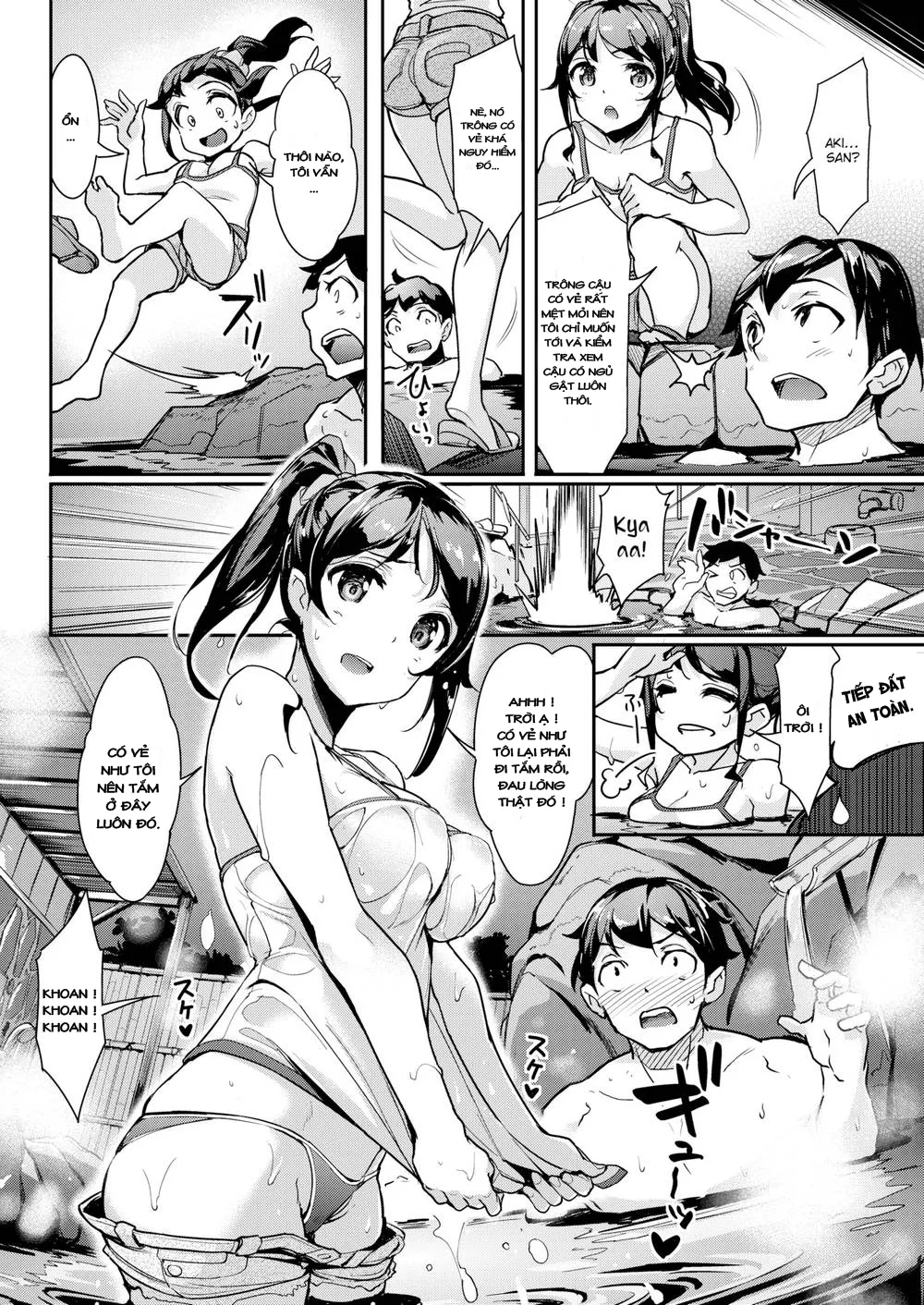 HentaiVN.net - Ảnh 6 - Nhiệt Độ Nước Như Thế Nào Vậy ? [How is the water temperature ?] - Chap 1