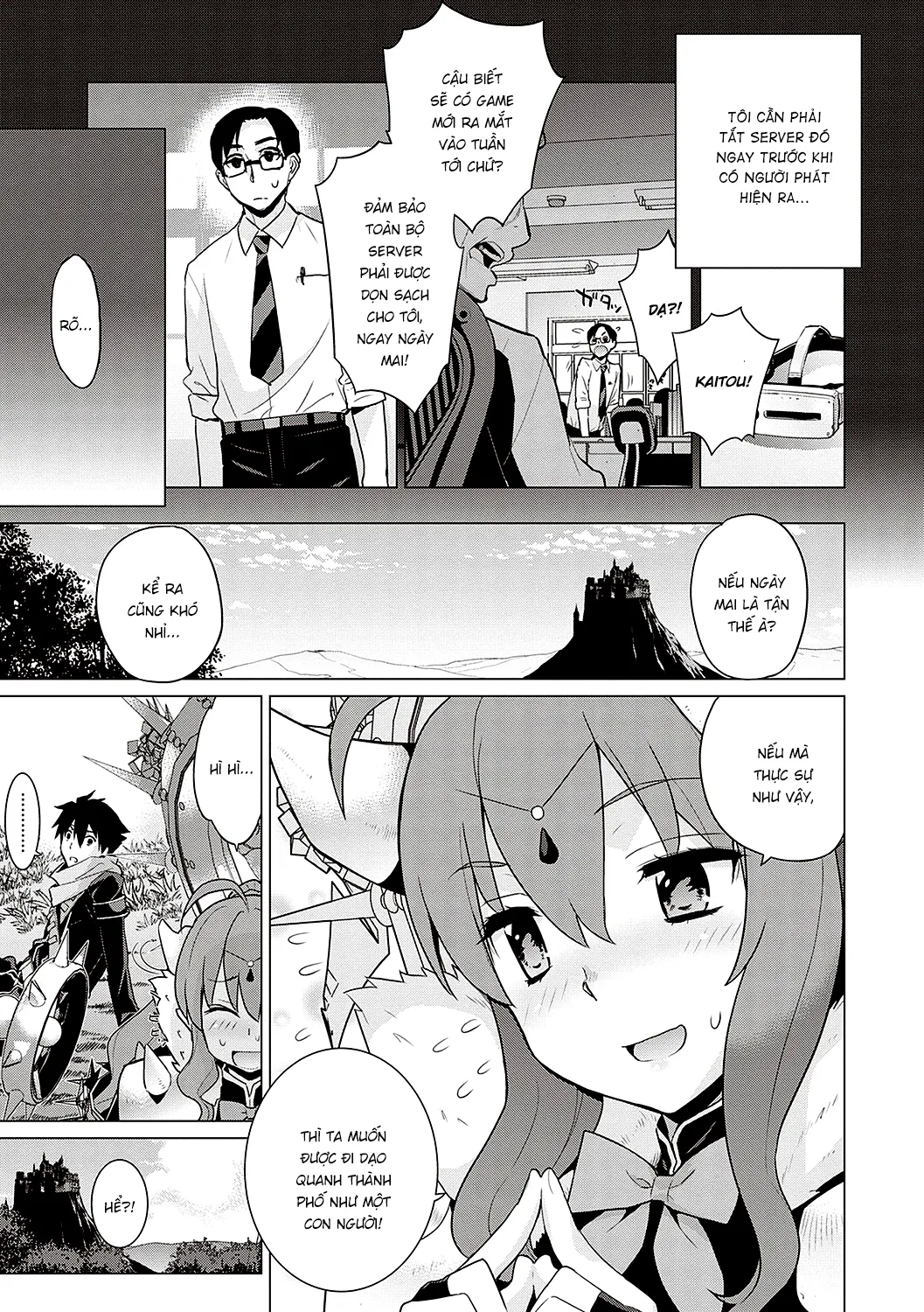 HentaiVN.net - Ảnh 8 - Nếu ngày mai là tận thế - Chap 1