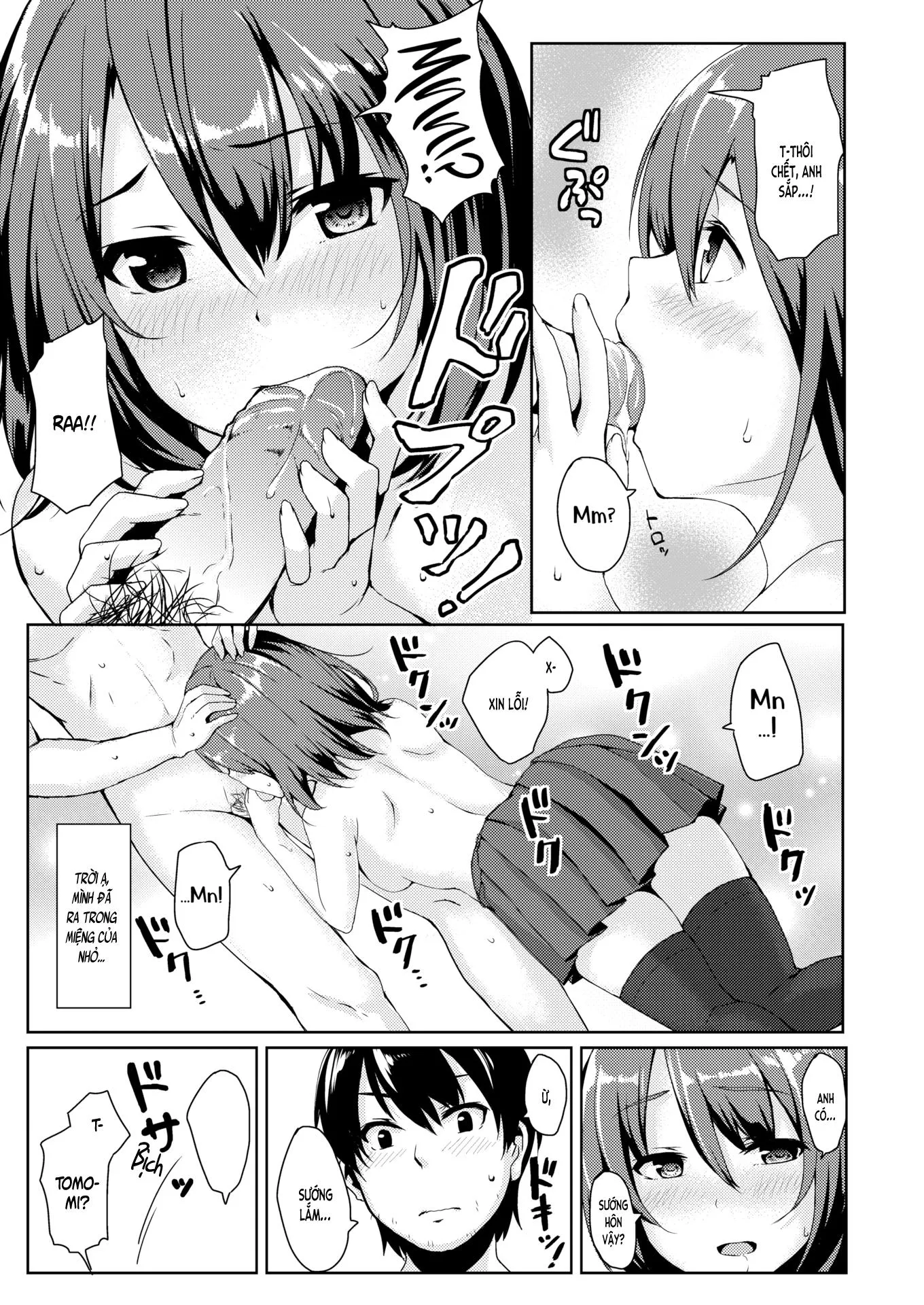 HentaiVN.net - Ảnh 10 - Vui lên❤ Bạn nối khố [CheerUp❤おさななじみ; Cheer Up Childhood Friend] - Chap 1