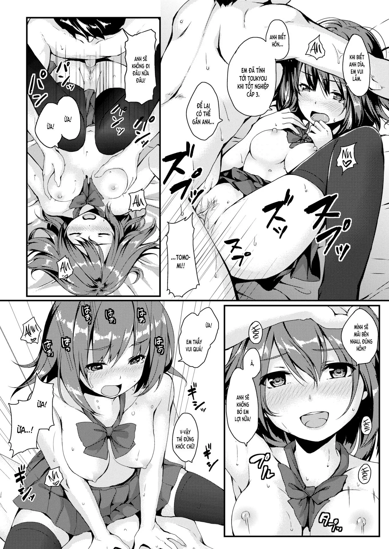 HentaiVN.net - Ảnh 12 - Vui lên❤ Bạn nối khố [CheerUp❤おさななじみ; Cheer Up Childhood Friend] - Chap 1