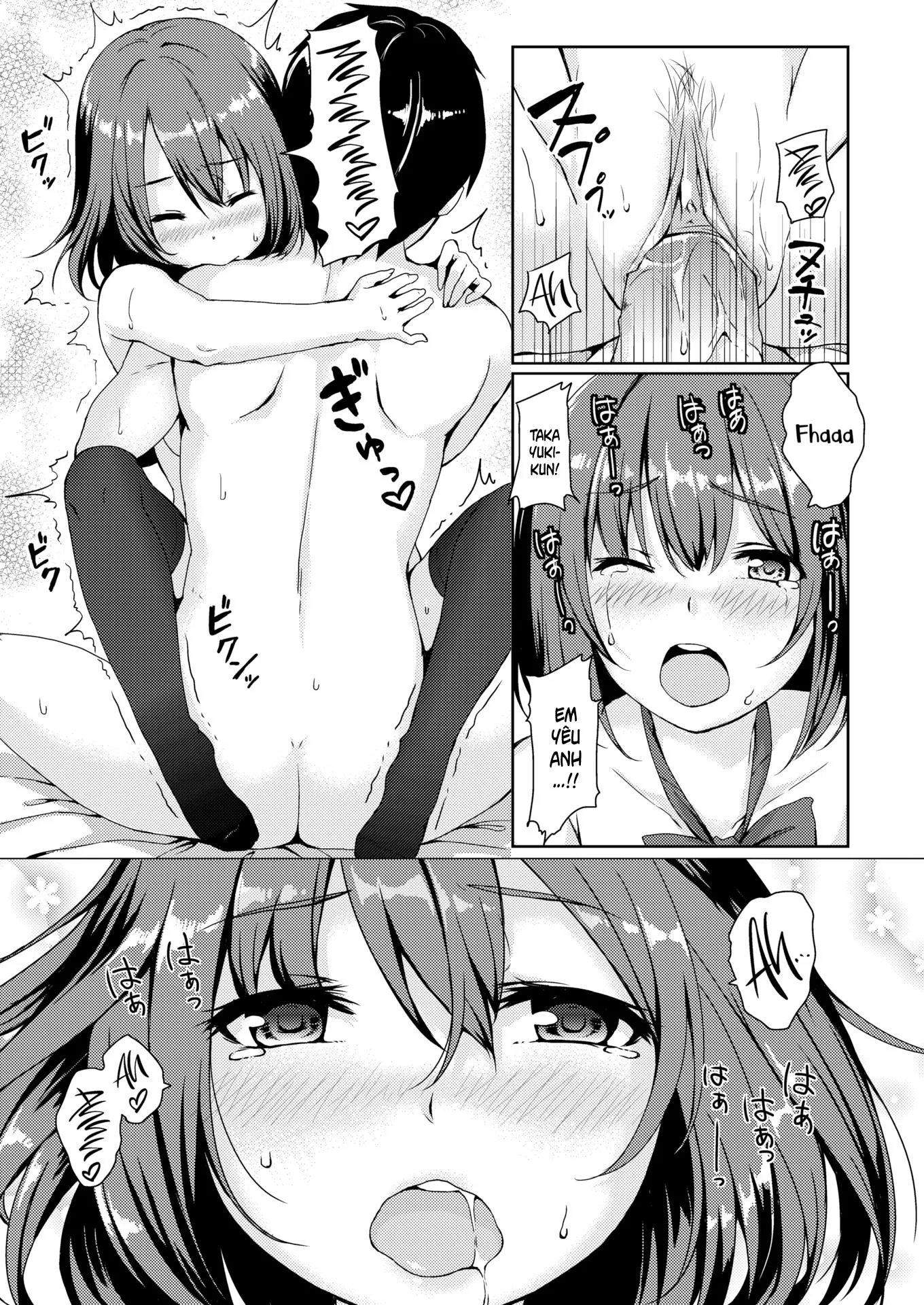 HentaiVN.net - Ảnh 13 - Vui lên❤ Bạn nối khố [CheerUp❤おさななじみ; Cheer Up Childhood Friend] - Chap 1