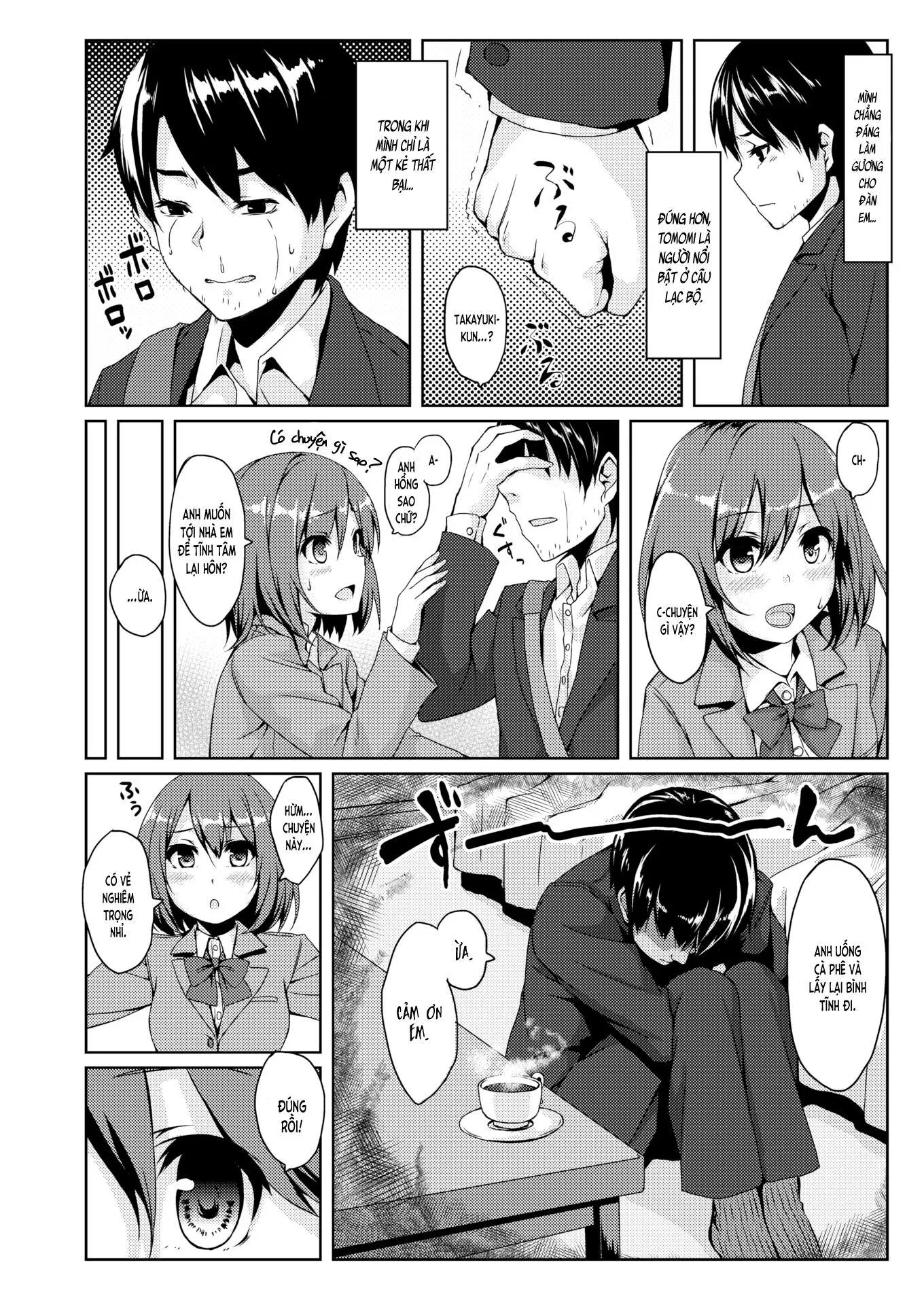 HentaiVN.net - Ảnh 5 - Vui lên❤ Bạn nối khố [CheerUp❤おさななじみ; Cheer Up Childhood Friend] - Chap 1