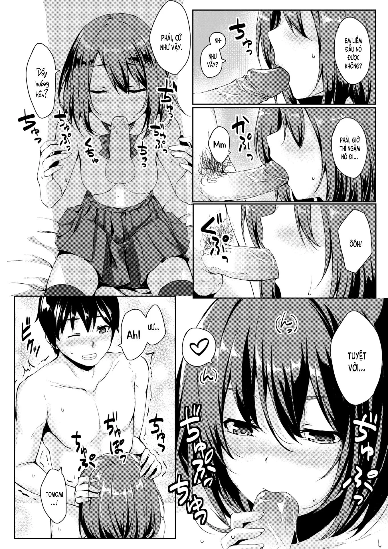 HentaiVN.net - Ảnh 9 - Vui lên❤ Bạn nối khố [CheerUp❤おさななじみ; Cheer Up Childhood Friend] - Chap 1
