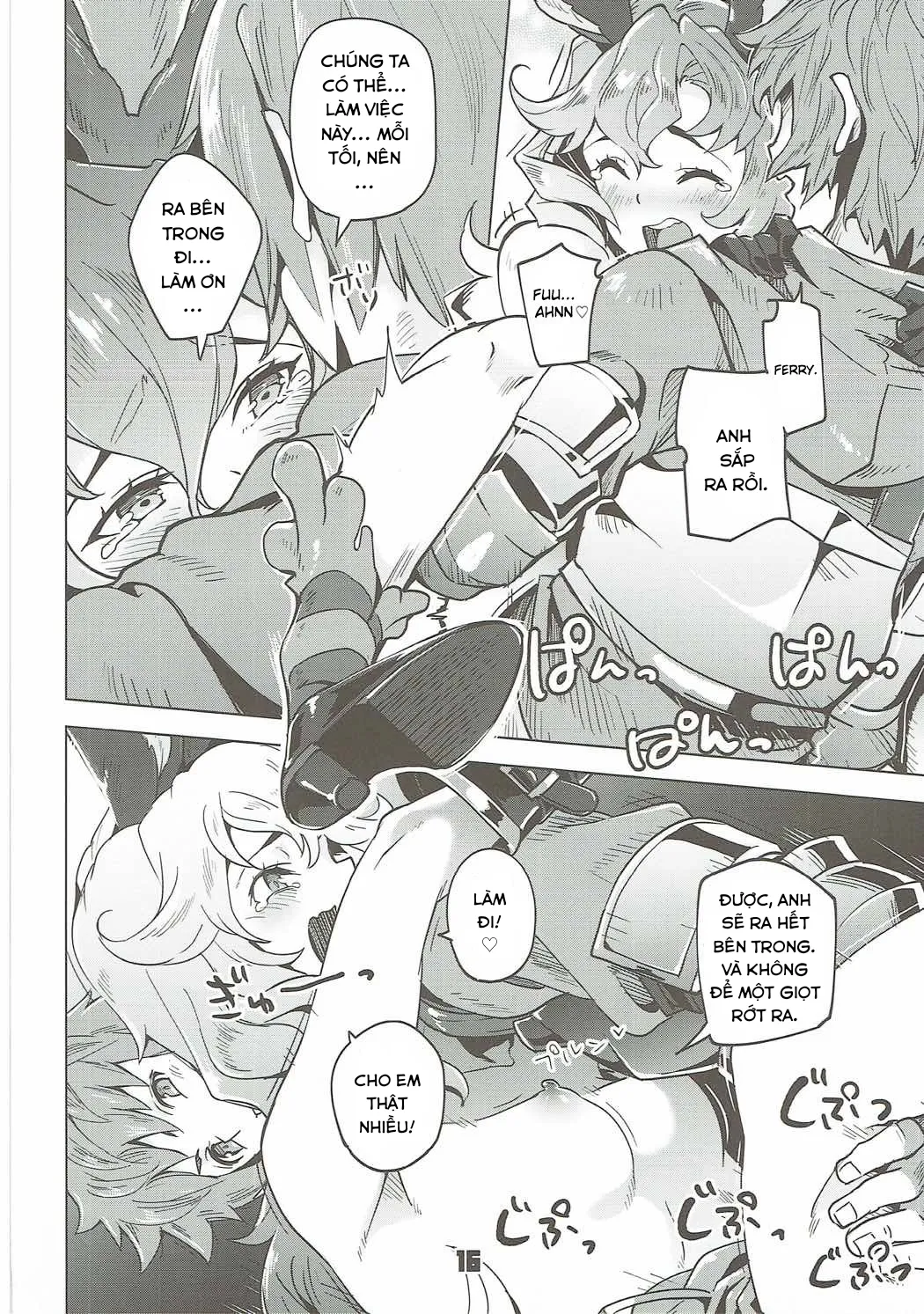 HentaiVN.net - Ảnh 16 - Ferry-chan ga Chucchu Shitekuru Hon [フェリちゃんがちゅっちゅしてくる本] - Chap 1