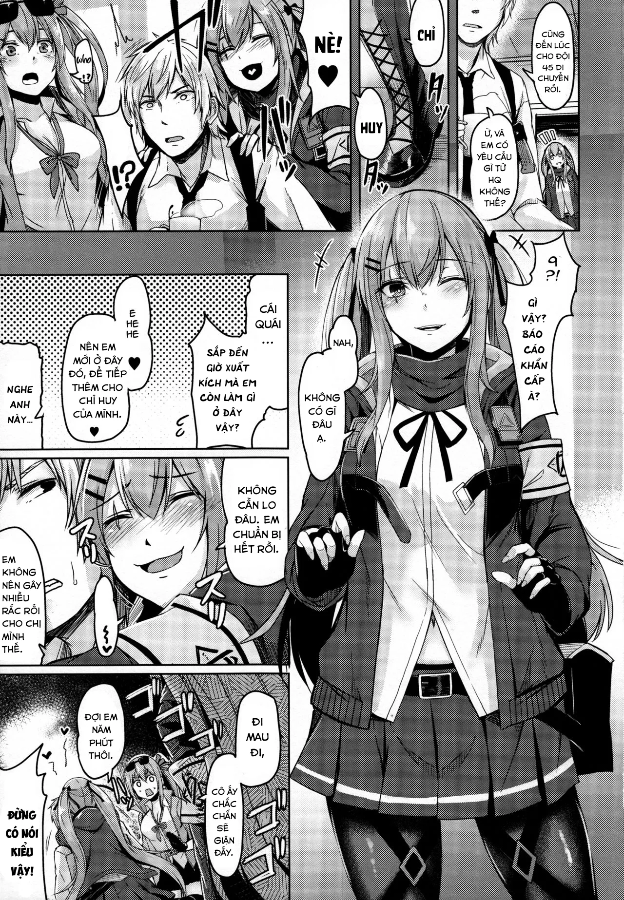 HentaiVN.net - Ảnh 4 - Kế hoạch gia đình Ump. [UMP Kazoku Keikaku; UMP Family Plan] - Chap 1
