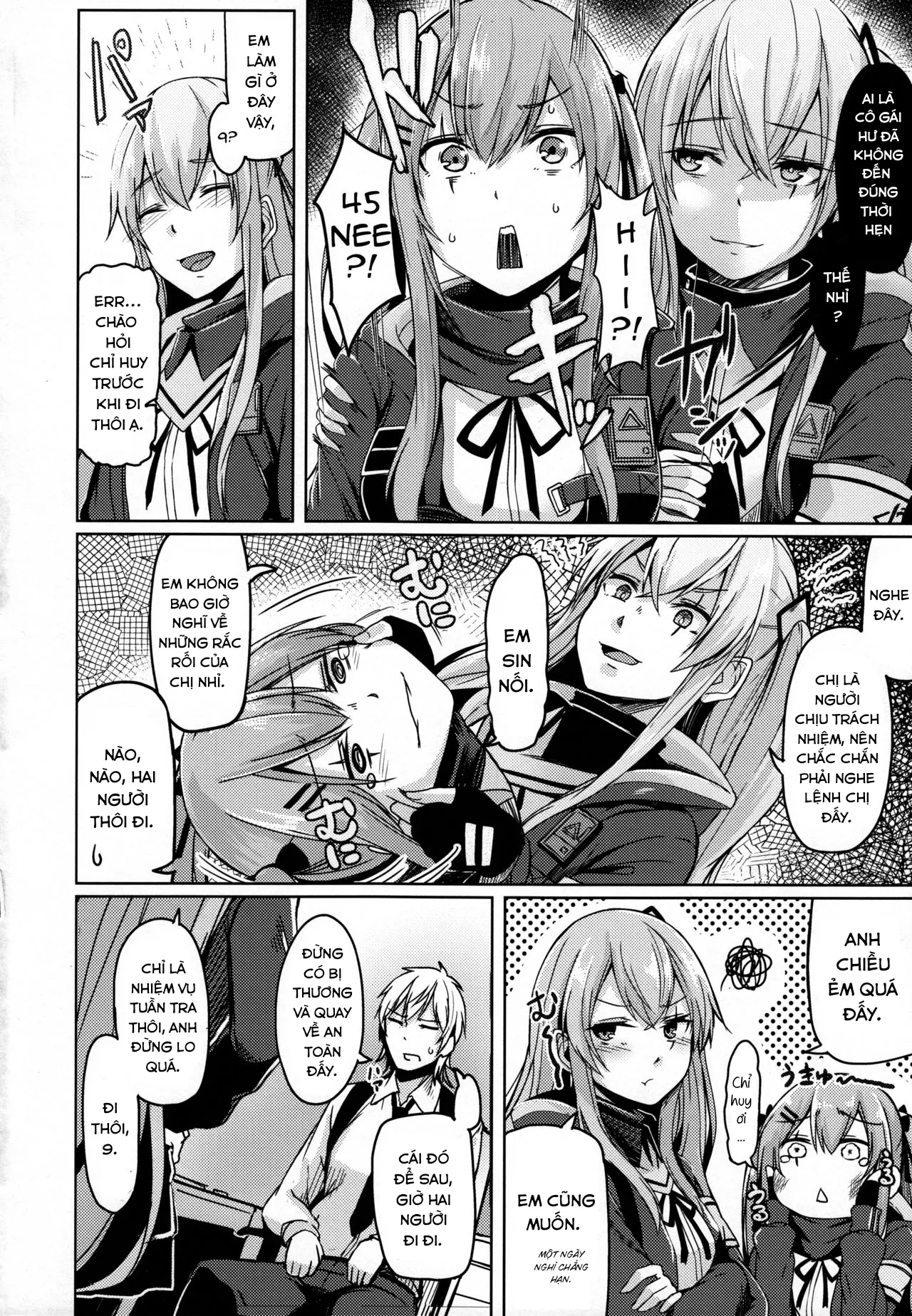 HentaiVN.net - Ảnh 5 - Kế hoạch gia đình Ump. [UMP Kazoku Keikaku; UMP Family Plan] - Chap 1
