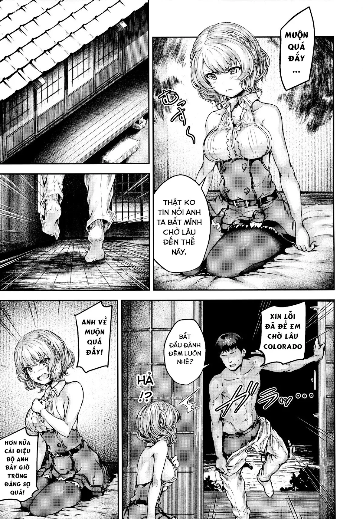 HentaiVN.net - Ảnh 12 - Shikoshiko Colorado to Yasen Suru Hon (Kantai Collection) - Chap 1