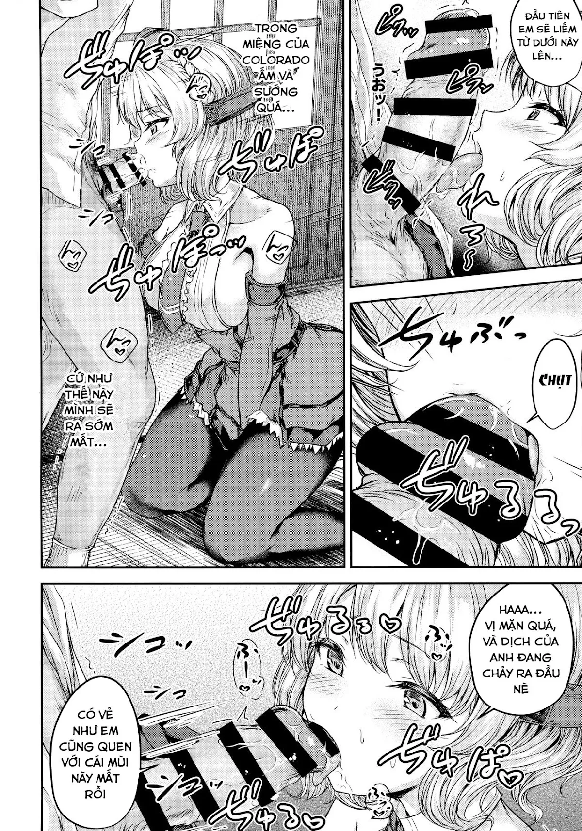 HentaiVN.net - Ảnh 7 - Shikoshiko Colorado to Yasen Suru Hon (Kantai Collection) - Chap 1