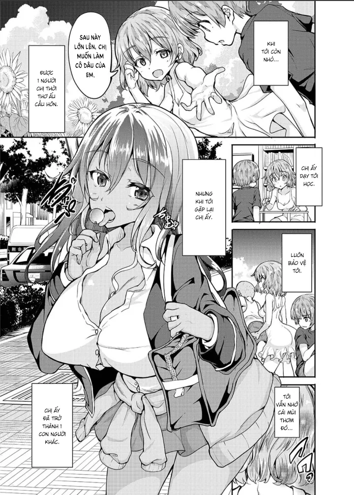 HentaiVN.net - Ảnh 5 - Hãy là 1 cậu bé ngoan và làm tình với chị nào. [Be A Good Boy and Have Sex with Gyaru Onee-san] - Chap 1