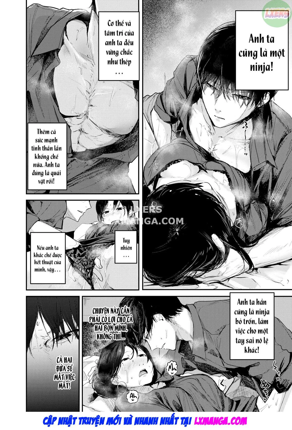 HentaiVN.net - Ảnh 13 - Nukenin, Sore wa Kurushi - Chap 1