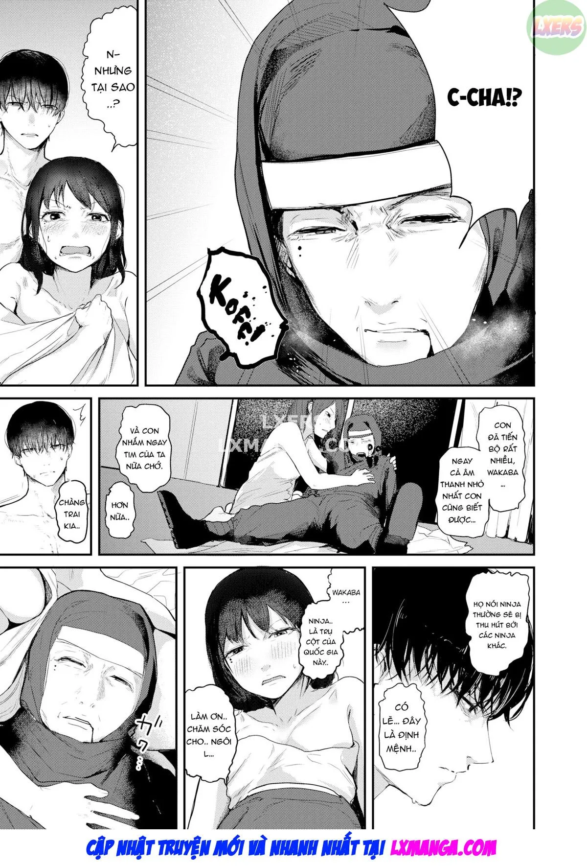 HentaiVN.net - Ảnh 26 - Nukenin, Sore wa Kurushi - Chap 1