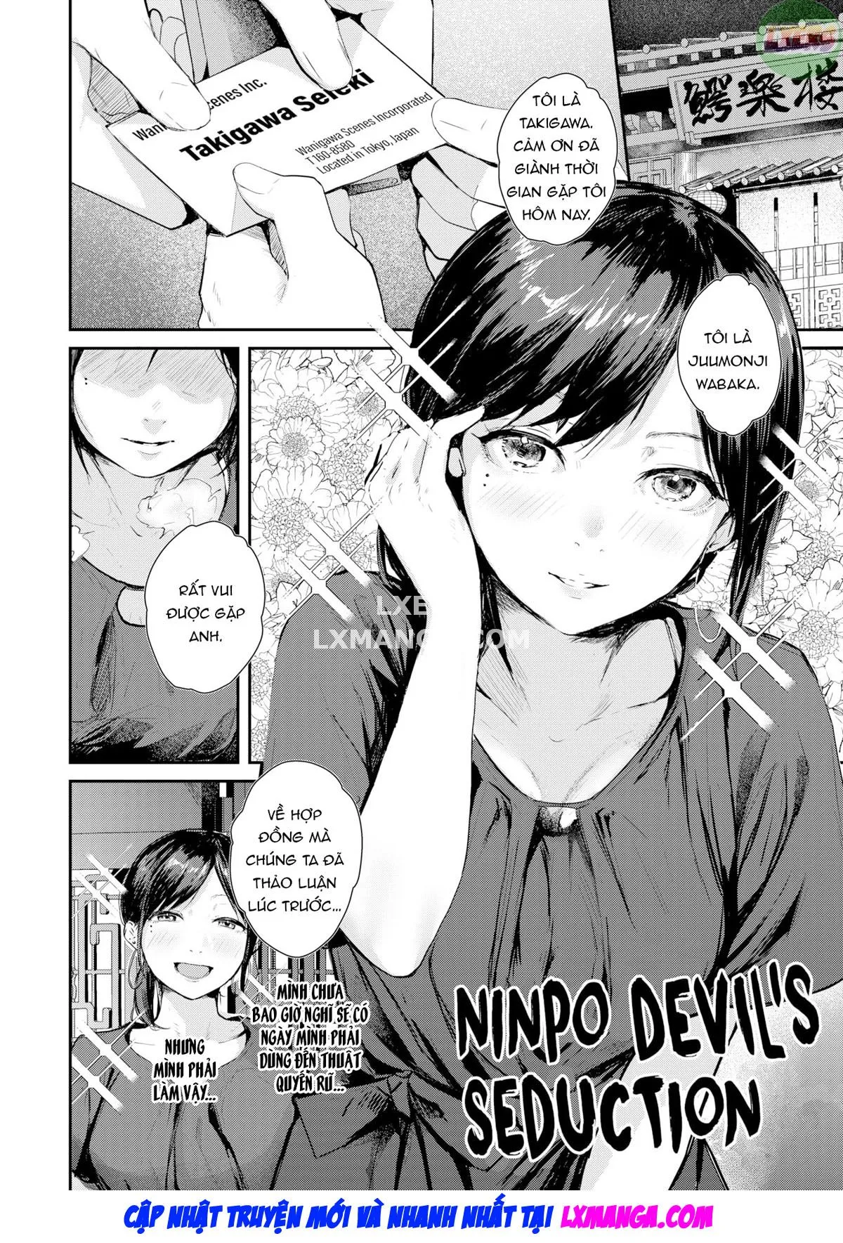 HentaiVN.net - Ảnh 7 - Nukenin, Sore wa Kurushi - Chap 1