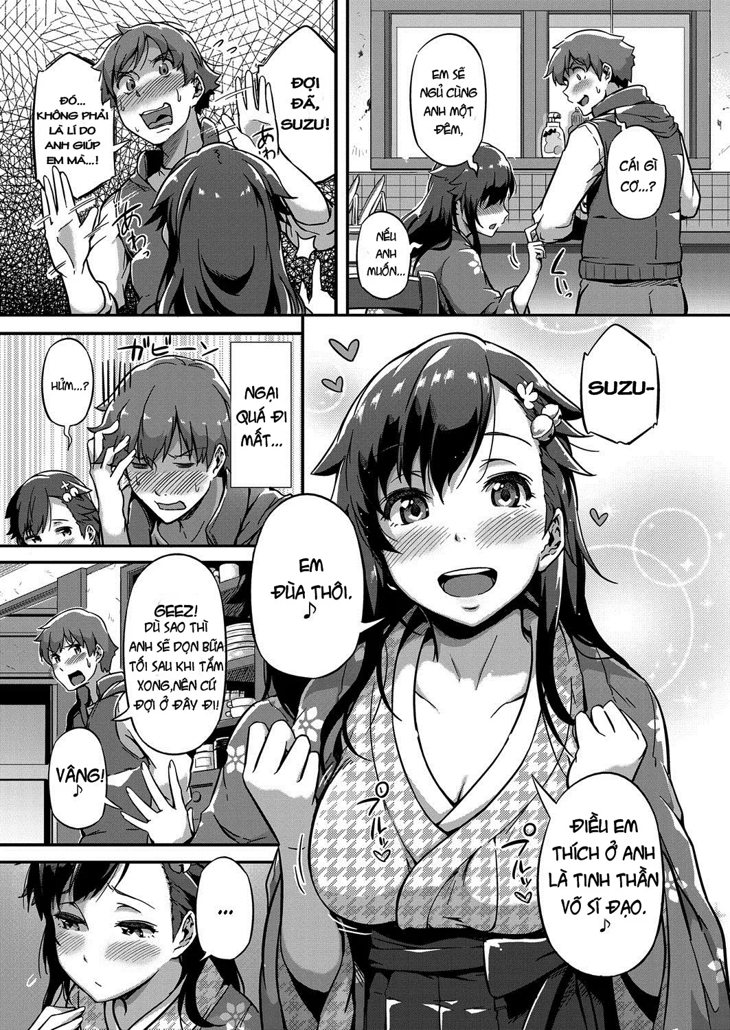 HentaiVN.net - Ảnh 6 - Haru o Maneku Suzu [Ringing in Spring] - Chap 1
